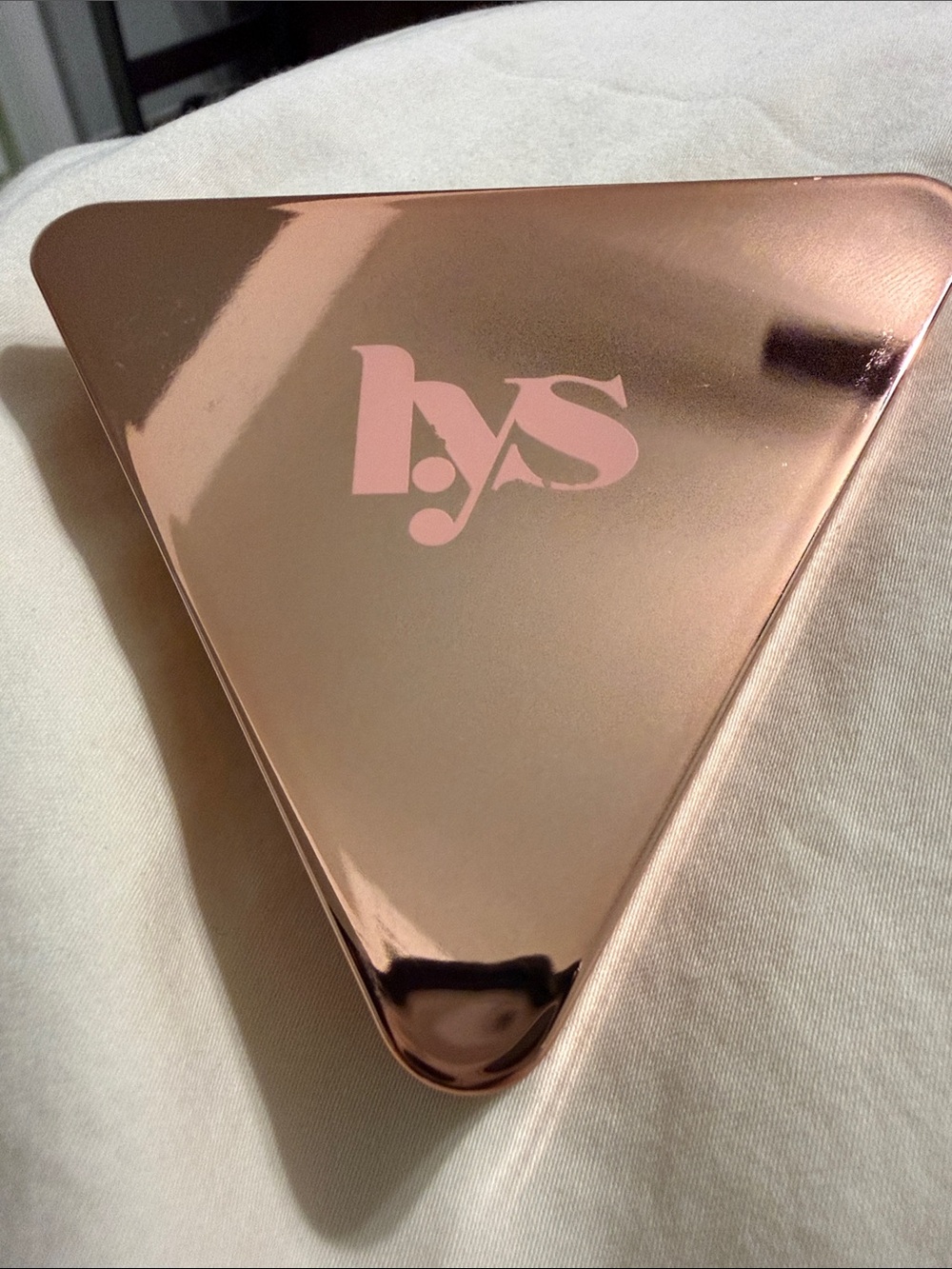 LYS Rose Gold Setting Powder Compact – Radiant Finish